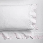 Pottery Barn Teen-mini Dottie Scallop Sheet Set. Fixed Price $74.50.