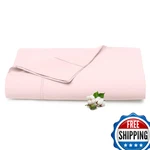 Pizuna Pure 100 Cotton Flat Sheets Only Full Light Pink Pc 600 Thread Count. Fixed Price $134.23.