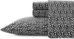 Marimekko - Twin Sheets, Cotton Percale Bedding Queen, Pikkuinen Unikko Black. Fixed Price $151.99.