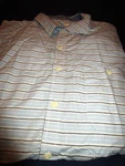 New $49 Club Room Cotton Button Front Slim Fit Shirt Blue Stripe 2X Xxl. Fixed Price $14.39.