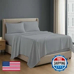 Non Sticky Cotton Premium 4 Piece Egyptian Fitted Rv Short Queen 60 X 75. Fixed Price $59.05.