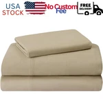 Featherhead 100% Cotton 4PCS Flannel Sheet Set Double-brushed For Extra Sof.... Fixed Price $46.75.