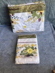 3PCS Springmaid Grace Kelly Double Fitted 54 X76 Full Sheet 2 Pillowcase. Fixed Price $49.99.