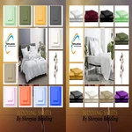 1000TC Noble Egyptian Cotton Duvet Collection Olympic Queen Size Select Color. Fixed Price $106.94.