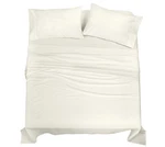 Royale Linens 100% Organic Cotton King Sheet Set - Percale Weave 4 Pieces. Fixed Price $56.77.