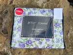 Betsey Johnson Buds Purple King Sheet Set Floral Polyester Oeko-tex. Fixed Price $45.00.