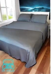 Silk Whisper 100%LONGSTAPLE Cotton Sheets For Queensize BED,GREY,300 THREAD,4PCS. Fixed Price $60.00.