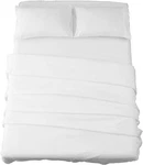 Sonoro Kate Bed Sheet Set Super Soft Microfiber 1800 Thread Queen, White. Fixed Price $53.71.