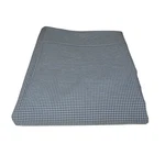 Ralph Lauren Blue Wendy Small Gingham Check 100% Cotton King Flat Top Sheet. Fixed Price $35.07.