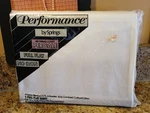 New 1 Full Flat Sheet White No Iron Percale 50% Poly Combed Cotton Usa. Fixed Price $10.95.