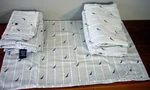 Set Of 2 Matching Nautica Twin Size Sail Boats Sheets Stripe Cotton Bunk Bed. Fixed Price $69.00.