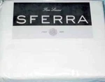 Sferra Gino White Queen Sheet Set Pc Solid 100% Cotton Percale 450TC Italy New. Fixed Price $350.00.