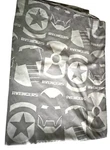 Marvel Kids Avengers Assemble Twin Flat Sheet Franco Polyester Gray Material. Fixed Price $9.99.