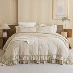Masaca Twin Comforter Rufflesshabby Boho Chic Set Farmhouse. Fixed Price $65.08.