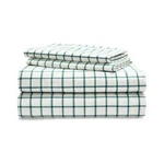 Lauren Ralph Millerton Plaid Flannel 4 Pc. Sheet Set, Twin Bedding. Fixed Price $64.08.