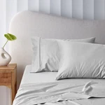 400TC Grey Bamboo Cotton Sheet Set 40CM Wall By Accessorize. Fixed Price $95.11.