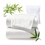 Twk Genuine 100% Viscose Derived From Natural Bamboo Bed Sheets... Usa Fast Ship. Fixed Price $121.96.