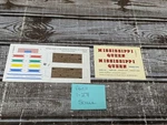 Revell Mississippi Queen Plastic Model Decal Sheet. Fixed Price $16.99.