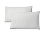 Lauren Ralph Kent Cotton/ Linen Pair Standard Pillowcases White $120. Fixed Price $60.00.