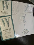 New Wamsutta Supercale Easy Care 200 Tc White Twin Flat & Fitted Sheet Set Nos. Fixed Price $29.62.