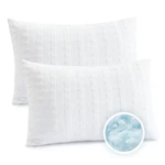 Cooling Pillows For Sleeping Queen Size Set Of 2,SHREDDED Memory Foam Bed Pil.... Fixed Price $51.76.