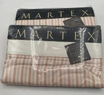 Martex Luxor 200 Count Sheets Stripe Desert Sand Full Fitted Flat. Fixed Price $29.99.