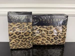 Vintage Ralph Lauren Aragon Neutral Leopard Flat Sheet 2 Pillowcases Set Queen. Fixed Price $395.00.