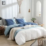 Warmdern Bedding 100% Cotton Ultra Soft 3PCS Duvet Cover Set King Queen Twin. Fixed Price $36.99.