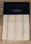 (2) Ralph Lauren Annandale Meade Stripe King Pillowcases Tonal Sand Beige $130. Fixed Price $79.95.