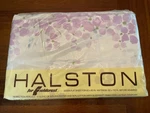 Vintage Halston Fieldcrest Floral Queen Flat Sheet Style 82100. Fixed Price $17.10.