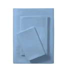 Mainstays Basic Value Microfiber Bed Sheet Set, Light Blue, Twin, 3 Piece.. Fixed Price $8.80.