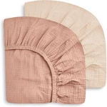 Sweet Dolphin 2-PACK Muslin Crib Sheets For Boys & Girls, Ultra Soft Breathable. Fixed Price $30.39.