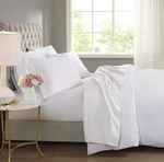 California King 600 Thread Count Cooling Cotton Blend 4PC Sheet Set White. Fixed Price $69.92.