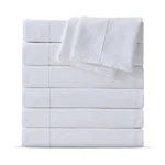 Maple&stone King Flat Sheet 6 Pack,premium Soft Breathable,brushed Microfib.... Fixed Price $80.69.