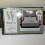 Vtg Wamsutta Supercale Plus Hunter Green Twin Flat Sheet 200 New Sealed. Fixed Price $16.47.