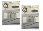 2 Pack Levinsohn Magic Tailored Bedskirt King 14" Drop Mocha New. Fixed Price $32.25.