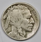 1918-S Buffalo Nickel. Natural Uncleaned. Nice Fine. 211441. Fixed Price $44.00.