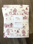 Pottery Barn Kids Loves Julia Christmas Toile Organic Full Sheet Set. Fixed Price $108.99.