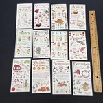 Susan Branch Complete Set Of Months The Year Sticker Sheets By Colorbok. Fixed Price $29.99.