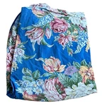 Vintage Ralph Lauren Melissa Blue Floral Twin Fitted Sheet Cotton Flower. Fixed Price $39.99.