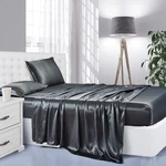 Lanest Housing Silk Satin Sheets, Full Size Bed Set With Deep Pocket. Fixed Price $38.50.