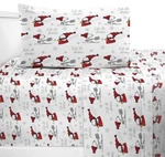 Peanuts Snoopy Twin Flannel Sheet Set Let It Snow 100% Cotton Holiday Xmas. Fixed Price $56.99.