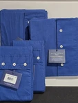 Ralph Lauren Organic Cotton Palmer Percale 4P Queen Sheet Set Harbor Blue. Fixed Price $150.00.