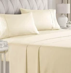 4 Piece Set, Hotel Luxury Soft & Wrinkle Free Bed By Cgk Linens. Fixed Price $34.95.