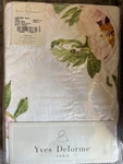 Single Yves Delorme Oxford Style Pillow Cases Hortesie Blanc Cotton Percale. Fixed Price $53.61.