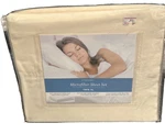 Linenspa Microfiber Sheet Set, Twin Xl, Ivory. Fixed Price $17.95.