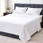 Shreem Linen Queen Size Cooling Bed Sheets Set - 4 Piece Ultra Soft Microfiber. Fixed Price $25.93.