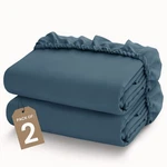 1800 Deep Pocket Fitted Queen King Fully Elastic Sheets Bed. Fixed Price $24.99.