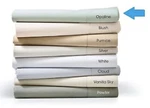 Hudson Park Collection 600TC Opal Sateen Cotton Fitted Sheet - King T5101. Fixed Price $126.00.