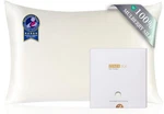 Pillowcase 100% Mulberry 20 X26 Ivory Hidden Zipper Zimasilk Pure Hair Skin. Fixed Price $51.99.